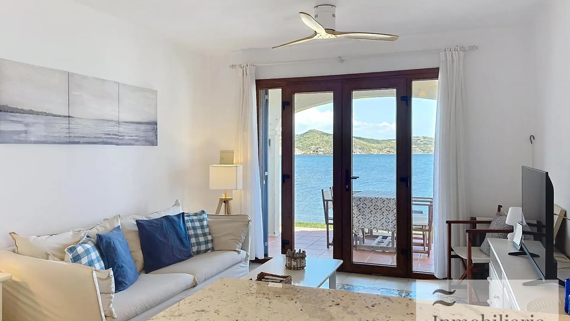 P82. Apartamento Marinero Con Wifi Y Aire Acondicionado Fornells  Spanien